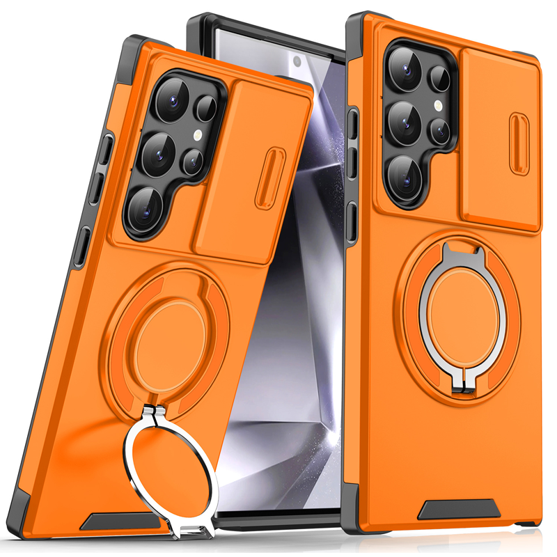 📢📢50 % Rabatt!! ⏰📱Handyhülle mit Kamera-Schutz und Magnetständer für Samsung |  Schlankes Design, sicherer Halt & perfekter Medien-Genuss. 🛡️🎬