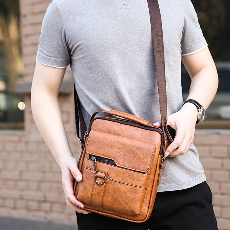 📢📢50 % Rabatt!! ⏰ Herren Business-Freizeittasche mit großer Kapazität | für Meeting, Reise & Stadtalltag 🎒🏢