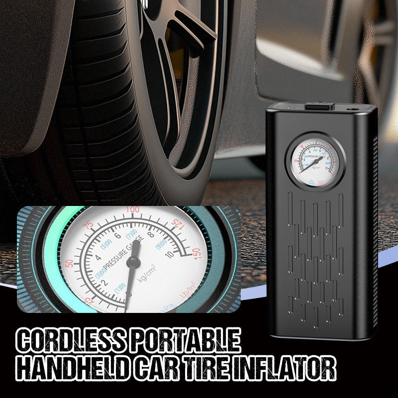 📢📢50 % Rabatt!! ⏰🚗 Kabelloser tragbarer Hand-Reifenfüller für Autos✨✨ 1s-Inflation – Dual-Motor-Boosting, Universelle Luftpumpe für Autos, Elektrofahrzeuge, Motorräder, Fahrräder und Bälle