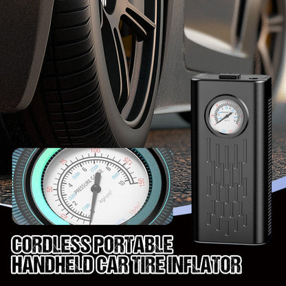 📢📢50 % Rabatt!! ⏰🚗 Kabelloser tragbarer Hand-Reifenfüller für Autos✨✨ 1s-Inflation – Dual-Motor-Boosting, Universelle Luftpumpe für Autos, Elektrofahrzeuge, Motorräder, Fahrräder und Bälle