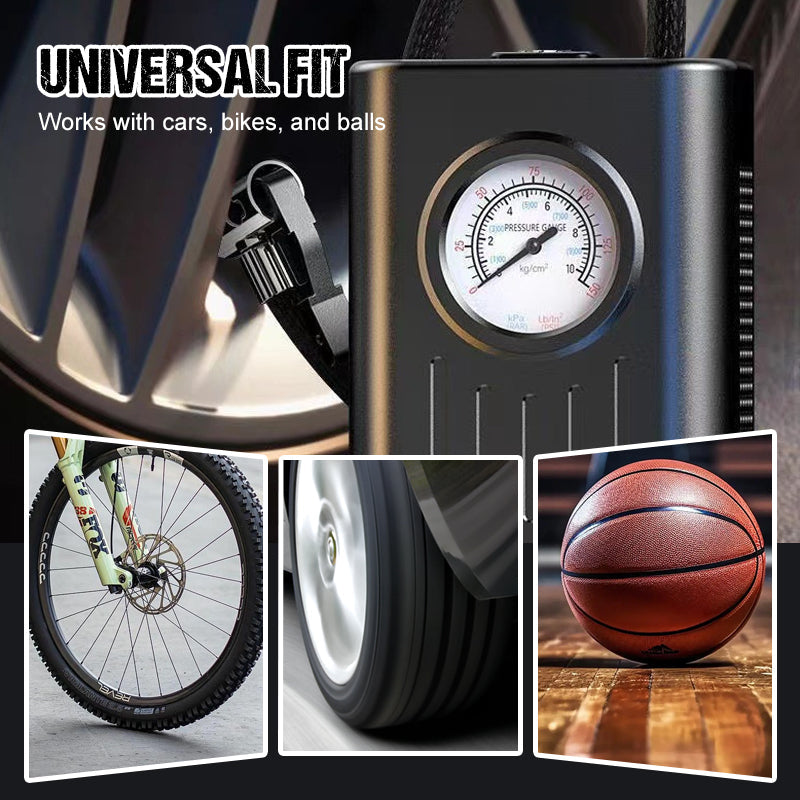 📢📢50 % Rabatt!! ⏰🚗 Kabelloser tragbarer Hand-Reifenfüller für Autos✨✨ 1s-Inflation – Dual-Motor-Boosting, Universelle Luftpumpe für Autos, Elektrofahrzeuge, Motorräder, Fahrräder und Bälle