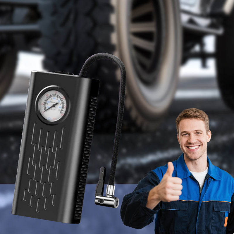 📢📢50 % Rabatt!! ⏰🚗 Kabelloser tragbarer Hand-Reifenfüller für Autos✨✨ 1s-Inflation – Dual-Motor-Boosting, Universelle Luftpumpe für Autos, Elektrofahrzeuge, Motorräder, Fahrräder und Bälle