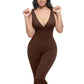 🎉Letzter Tag Aktion 49% RABATT💞Deep-V-Shapewear mit Bruststütze Atmungsaktiver High-Waist-Bauchkontroll-Jumpsuit