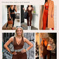 🎉Letzter Tag Aktion 49% RABATT💞Deep-V-Shapewear mit Bruststütze Atmungsaktiver High-Waist-Bauchkontroll-Jumpsuit