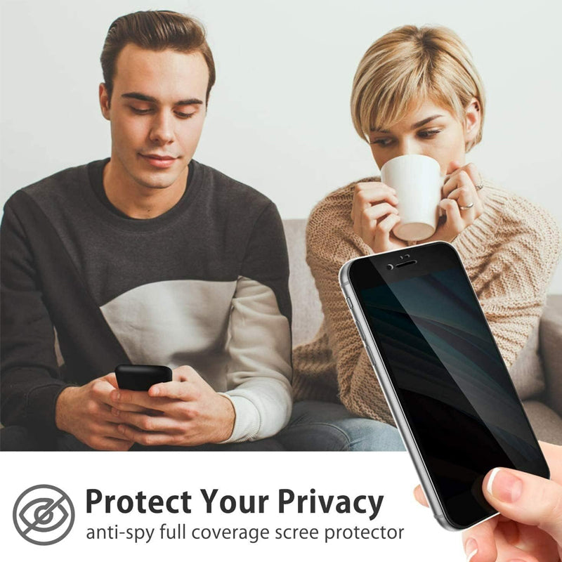 📢📢50% Rabatt!! ⏰🛡️Doppelseitige Schutzhülle aus gehärtetem Glas – Anti-Spy Sichtschutz & praktische Handhabung | Für Ihr Handy & Einfach anzubringen.📱✨