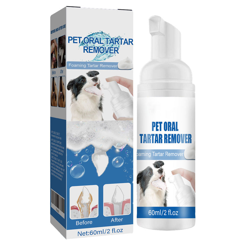 💘 Valentinstagsangebot: 50% Rabatt +2 kaufen, 1 gratis!! 🐾 Schaum-Zahnsteinentferner für Haustiere – Natürliche Formel & mühelose Anwendung!