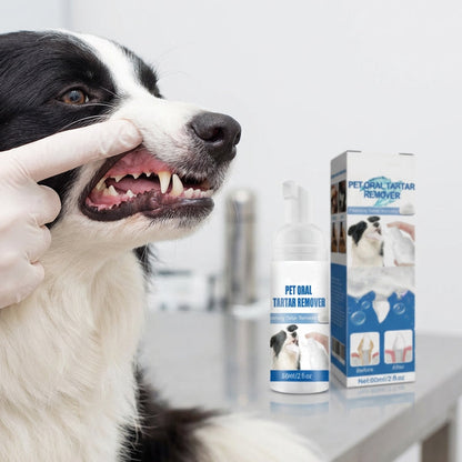 💘 Valentinstagsangebot: 50% Rabatt +2 kaufen, 1 gratis!! 🐾 Schaum-Zahnsteinentferner für Haustiere – Natürliche Formel & mühelose Anwendung!