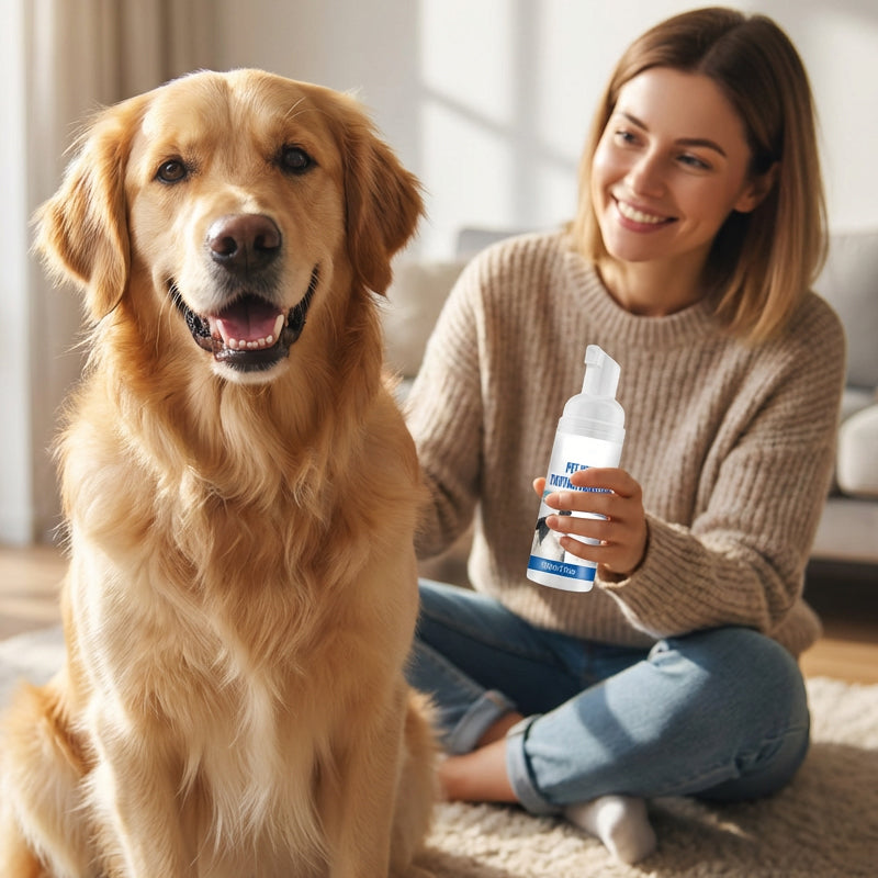 💘 Valentinstagsangebot: 50% Rabatt +2 kaufen, 1 gratis!! 🐾 Schaum-Zahnsteinentferner für Haustiere – Natürliche Formel & mühelose Anwendung!