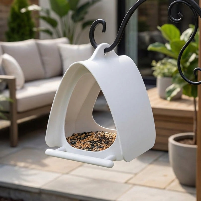 📢📢 50 % RABATT!! ⏰ Hängendes Vogelfutterhaus für den Garten mit Dach 🐦 | Wetterfest & einfach zu befüllen, einfach aufzuhängen & zu reinigen!🌧️❤️
