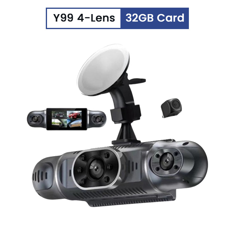 📢📢50 % Rabatt!!🥳📹Dashcam mit 4 Objektiven und HD-Nachtsicht🌙✨