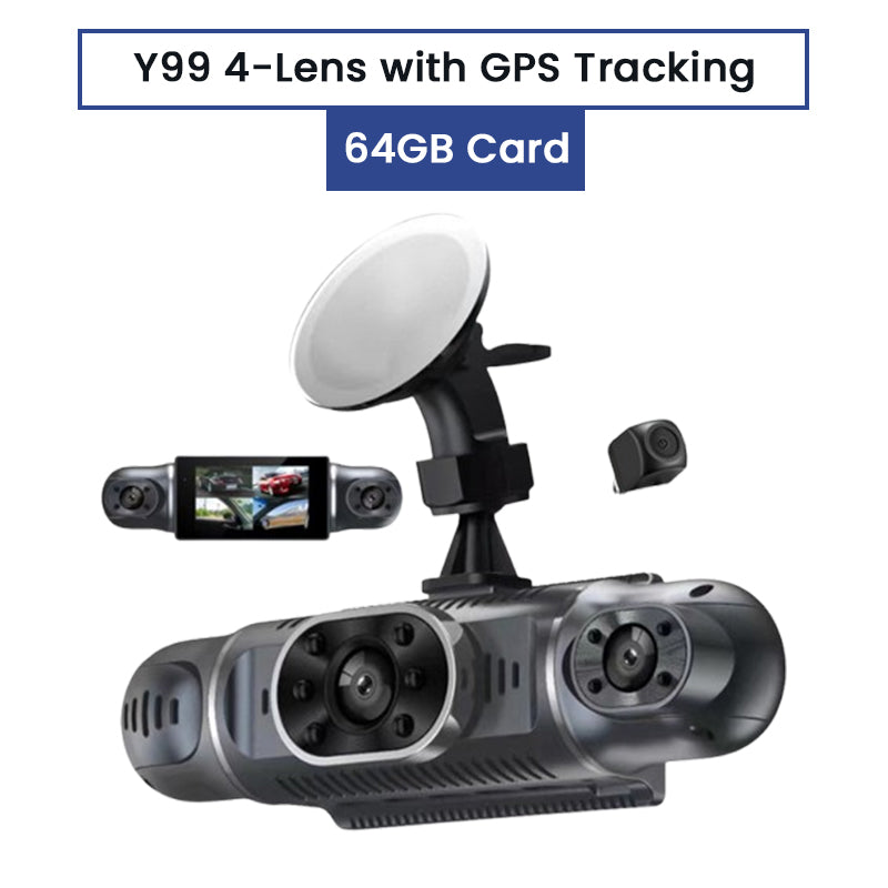 📢📢50 % Rabatt!!🥳📹Dashcam mit 4 Objektiven und HD-Nachtsicht🌙✨