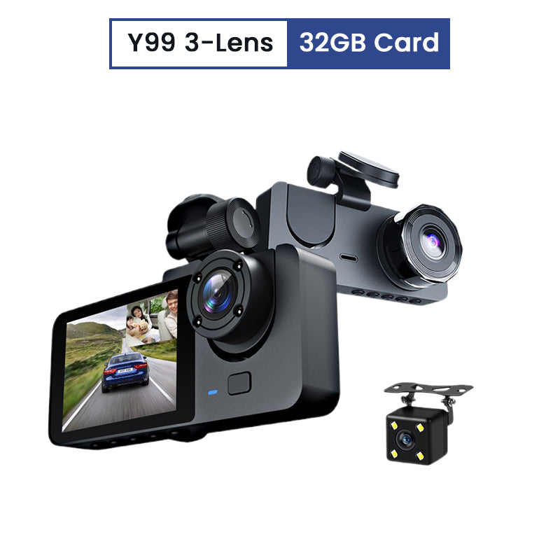 📢📢50 % Rabatt!!🥳📹Dashcam mit 4 Objektiven und HD-Nachtsicht🌙✨