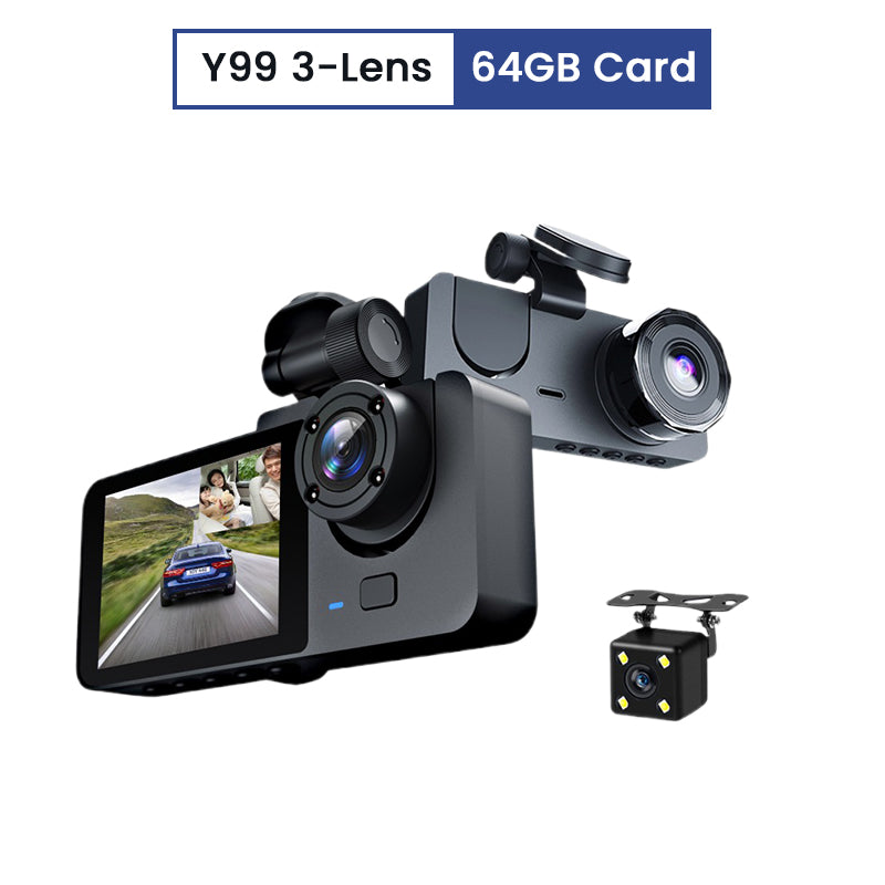 📢📢50 % Rabatt!!🥳📹Dashcam mit 4 Objektiven und HD-Nachtsicht🌙✨