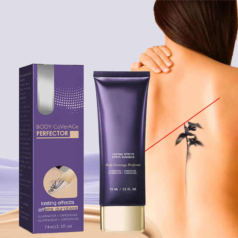 🎁 2+1 GRATIS!!✨💜 Körperabdeckungs-Concealer – wasserfest, leicht und für eine makellose Haut. Ideal zum Abdecken von Tattoos! 🧼