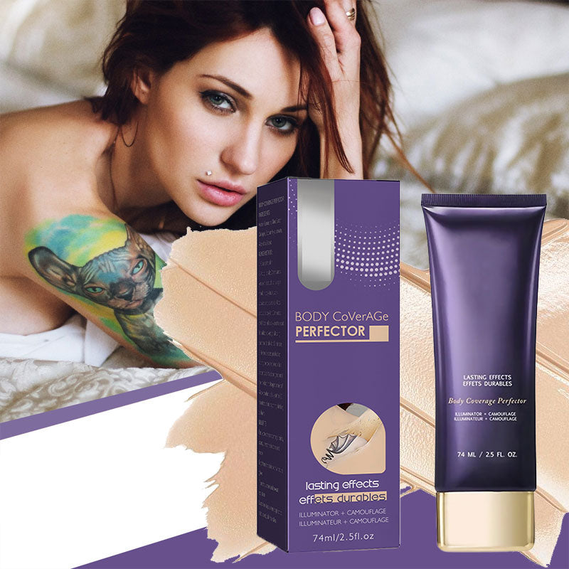 🎁 2+1 GRATIS!!✨💜 Körperabdeckungs-Concealer – wasserfest, leicht und für eine makellose Haut. Ideal zum Abdecken von Tattoos! 🧼