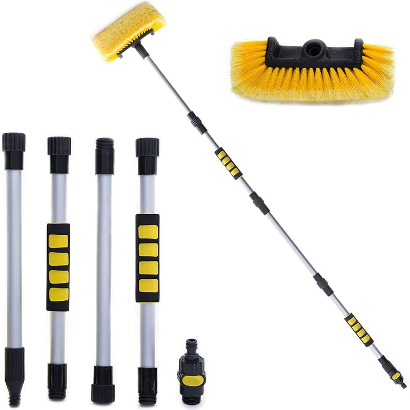 🚗 Ausziehbare Autowaschbürste – 60" langer Stiel, 360° Reinigung! ✨ Höher reichen, smarter schrubben – schonend zum Lack, hart gegen Schmutz! 🧼💦