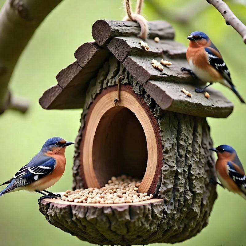 Vogelfutterhaus für den Außenbereich zur Gartendekoration