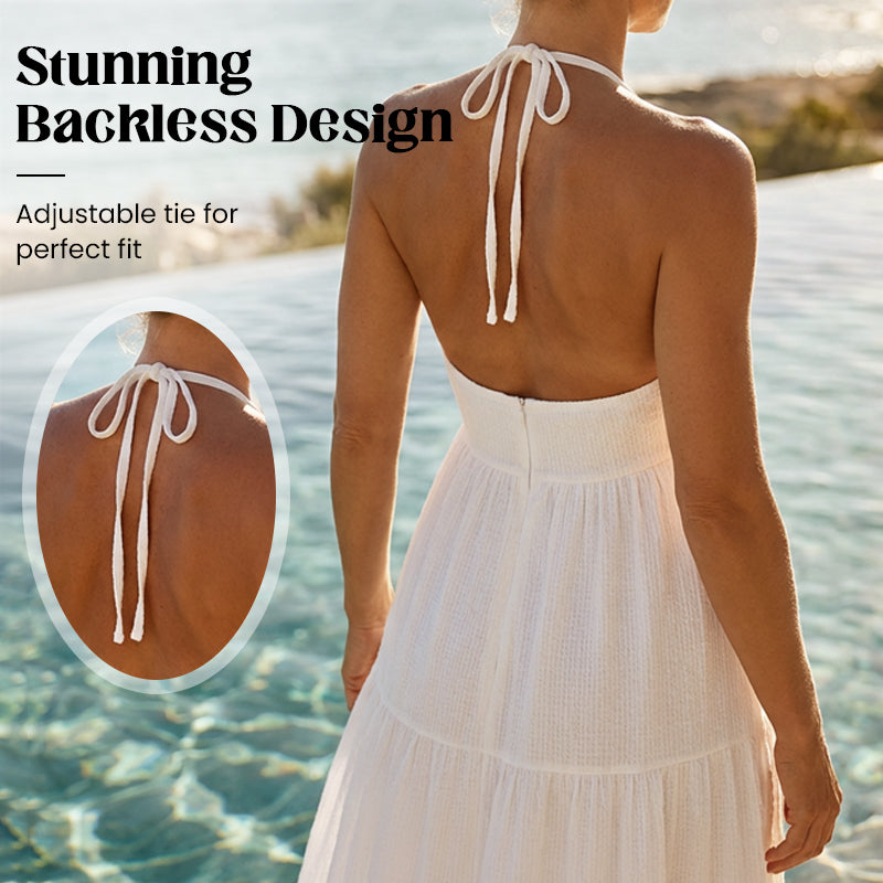🏆SOMMERANGEBOT 💥 Lässiges, ärmelloses Basic-Kleid für Damen mit lockerer Passform