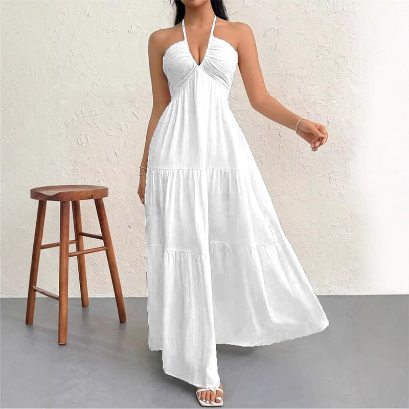🏆SOMMERANGEBOT 💥 Lässiges, ärmelloses Basic-Kleid für Damen mit lockerer Passform