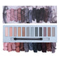 📢📢50 % Rabatt!! ⏰🎀Lebendiges Lidschatten-Palette-Set mit 12 Farbtönen