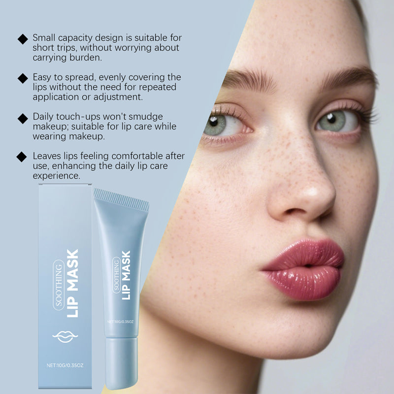 💎 50 % Rabatt! 💎 Feuchtigkeitsspendende Lippenmaske – Repariert rissige Lippen mit Vitamin E und Bienenwachs 🌸💋