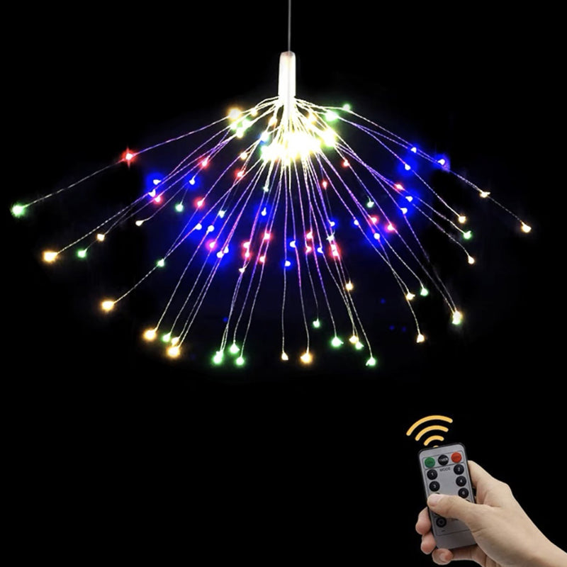 ✨ 50% RABATT! 🎆 Solar-Feuerwerks-Lichterkette für Garten & Partys – 280 LED, 8 Modi & Wasserdicht 🌿