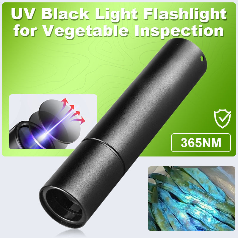 🥳HEISSER SALE 2026🥳💞50.000+ VERKAUFT!👵❤️ 50 % RABATT! UV-Schwarzlicht-Taschenlampe zur Gemüse-Detektion
