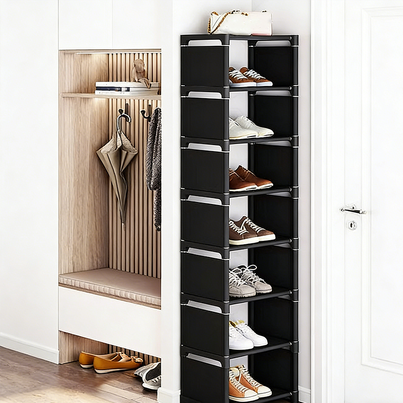 🎁 NEU: 50 % SPAREN 💥 Vertikaler Schuhschrank für den Eingang – platzsparend, stabil & schnell aufgebaut 👟