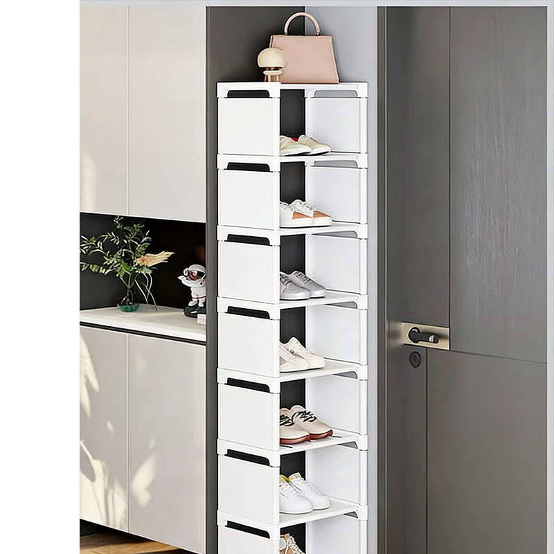 🎁 NEU: 50 % SPAREN 💥 Vertikaler Schuhschrank für den Eingang – platzsparend, stabil & schnell aufgebaut 👟