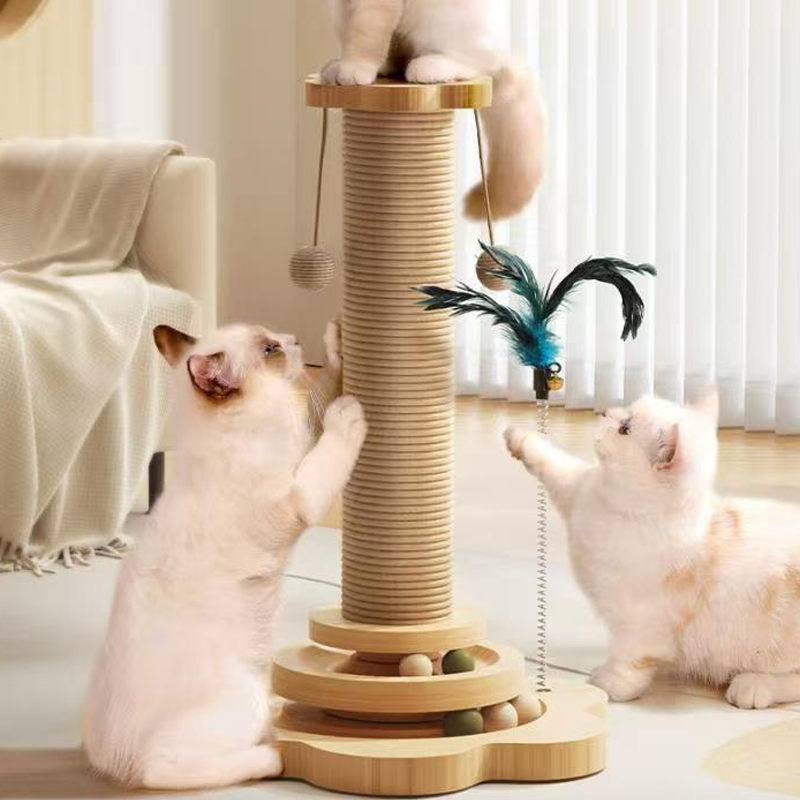 🐱💐50 % RABATT! 🧸Multifunktionales Katzenaktivitätszentrum – Kratzbäume & Versteckhöhle ⏰🔥【Blitzangebot】