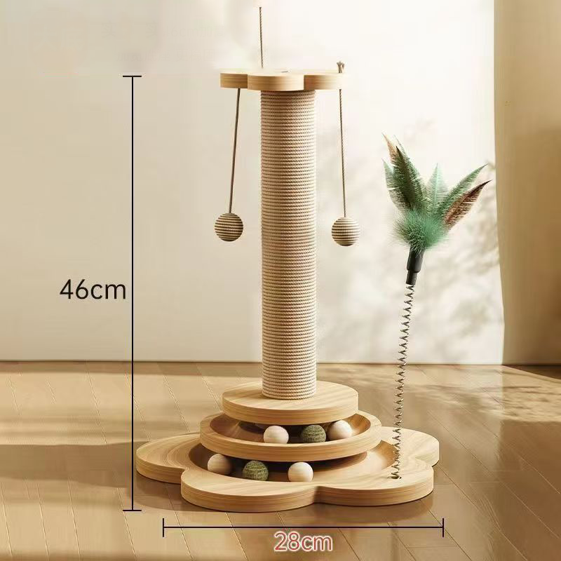 🐱💐50 % RABATT! 🧸Multifunktionales Katzenaktivitätszentrum – Kratzbäume & Versteckhöhle ⏰🔥【Blitzangebot】