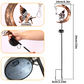🥳50 % Rabatt!!🌙✨ Solar-Gartenstecklampe mit Kolibri- und Mondmotiv