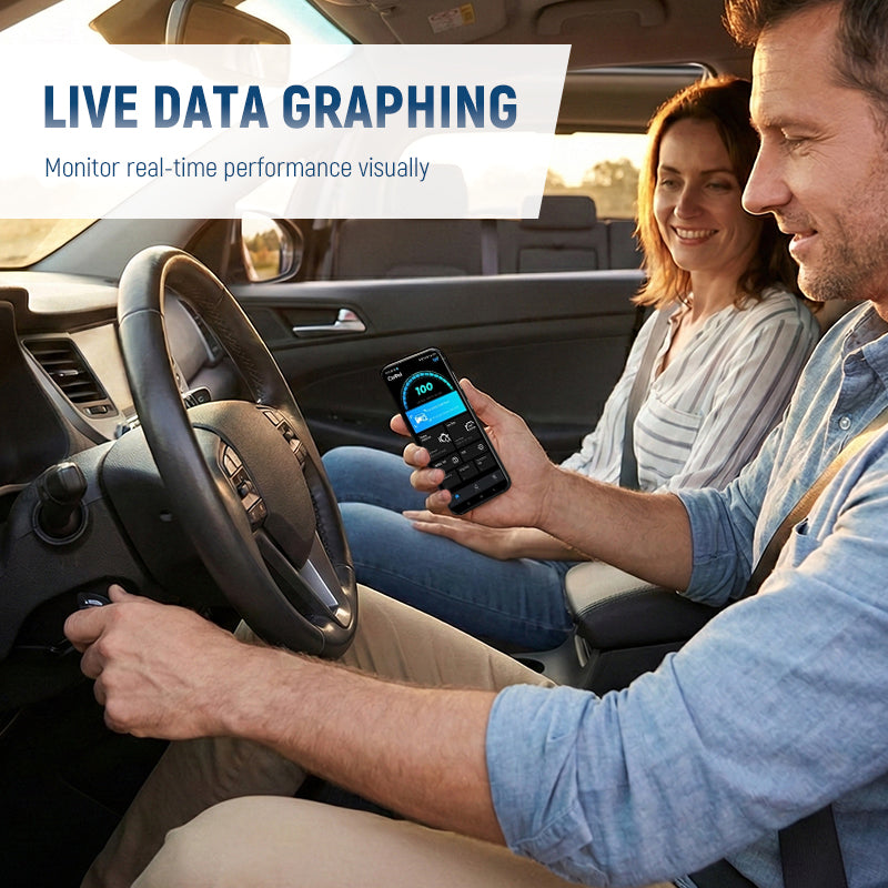 🔧 50% RABATT! 🚗 Carpal OBD2-Diagnosegerät für alle Fahrzeugsysteme – Fehlercodes lesen & löschen – Perfekt für Werkstatt & Heimwerker – einfache Fehlersuche & Motordiagnose 📡