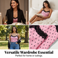 💖Neu 2026💖Rosa-Schwarzes Spitzen-Trägertop🎀Sexy und süß in einem✨