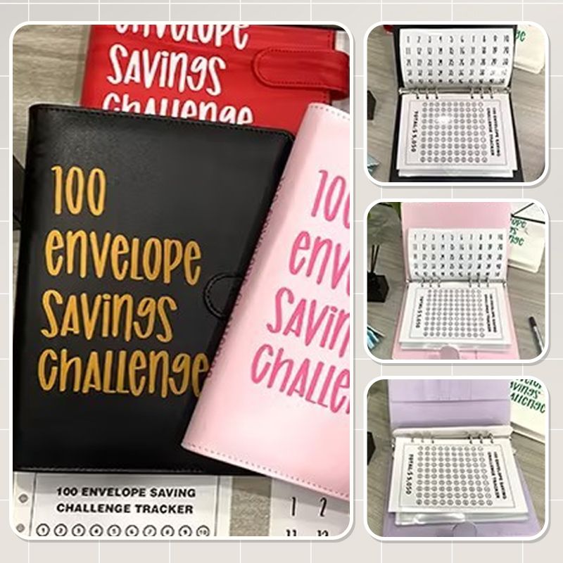 ⏰Letzte 4 Stunden 50 % Rabatt🎁100-Tage-Spar-Challenge mit Umschlägen✉️💸