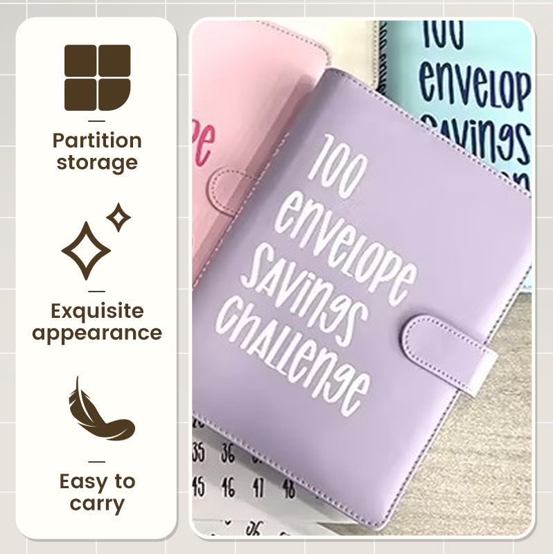 ⏰Letzte 4 Stunden 50 % Rabatt🎁100-Tage-Spar-Challenge mit Umschlägen✉️💸