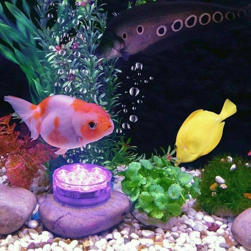 📢📢50 % Rabatt!! ⏰ 2+1 GRATIS!! 🎁💥Unterwasser-LED-Poolleuchten (mit Funkfernbedienung)