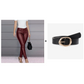 🌞Frühlingserwachen: 50% Rabatt!✨Damen Hochtaillierte PU-Skinny-Hose – Figurschmeichelnd, Vielseitig & Pflegeleicht