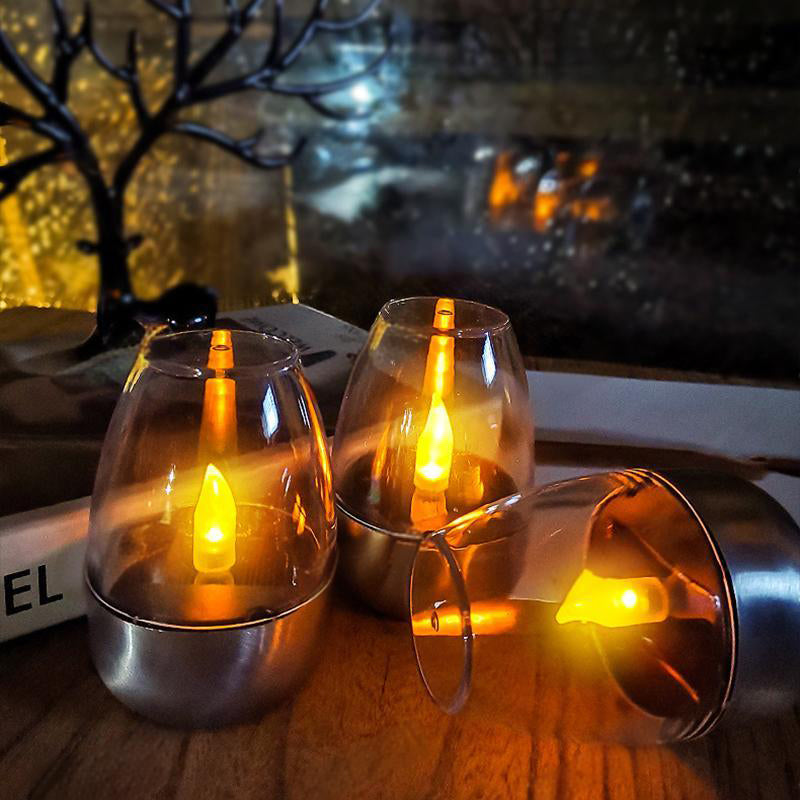 🎁 2+1 GRATIS!!🕯️🌞 Solar-Kerzenlicht für draußen – Wetterfest, stimmungsvolles Garten- & Terrassenlicht