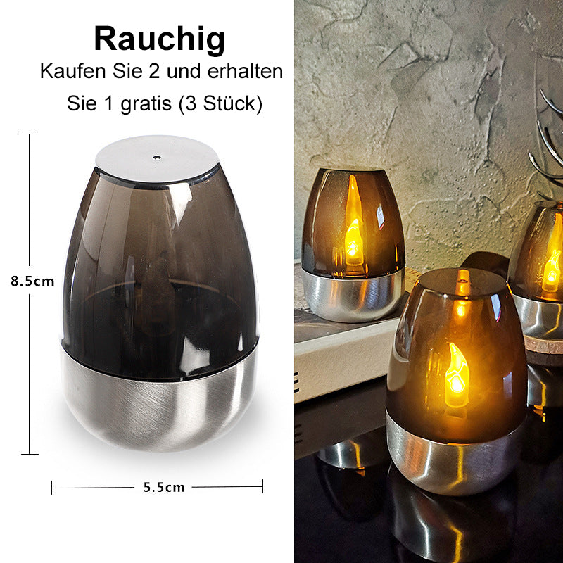 🎁 2+1 GRATIS!!🕯️🌞 Solar-Kerzenlicht für draußen – Wetterfest, stimmungsvolles Garten- & Terrassenlicht