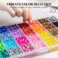 📢📢50 % Rabatt!!🥳💎Flache Kristall-Rhinestones zum Bekleben – Perfekt für DIY, Schmuck, Kleidung & Bastelprojekte