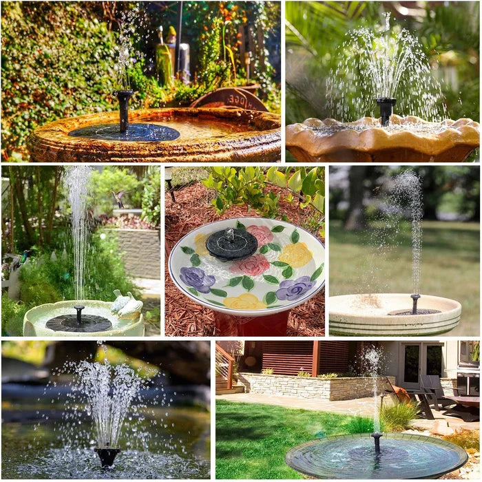 🔥Heiße Angebote -50 %🔥🔥Solar-Vogelbrunnen🐦️