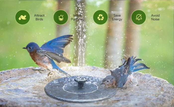🔥Heiße Angebote -50 %🔥🔥Solar-Vogelbrunnen🐦️