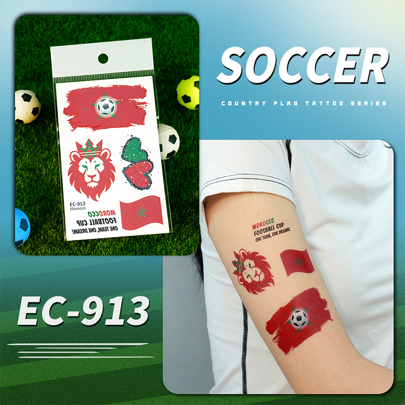 📢📢 50% Rabatt!!!✨⚽ WM 2026 Flaggen-Tattoos | Wasserdichte Temporäre Fußball-Tattoos | Die Saubere Alternative zu Schminke (Gesicht & Körper)