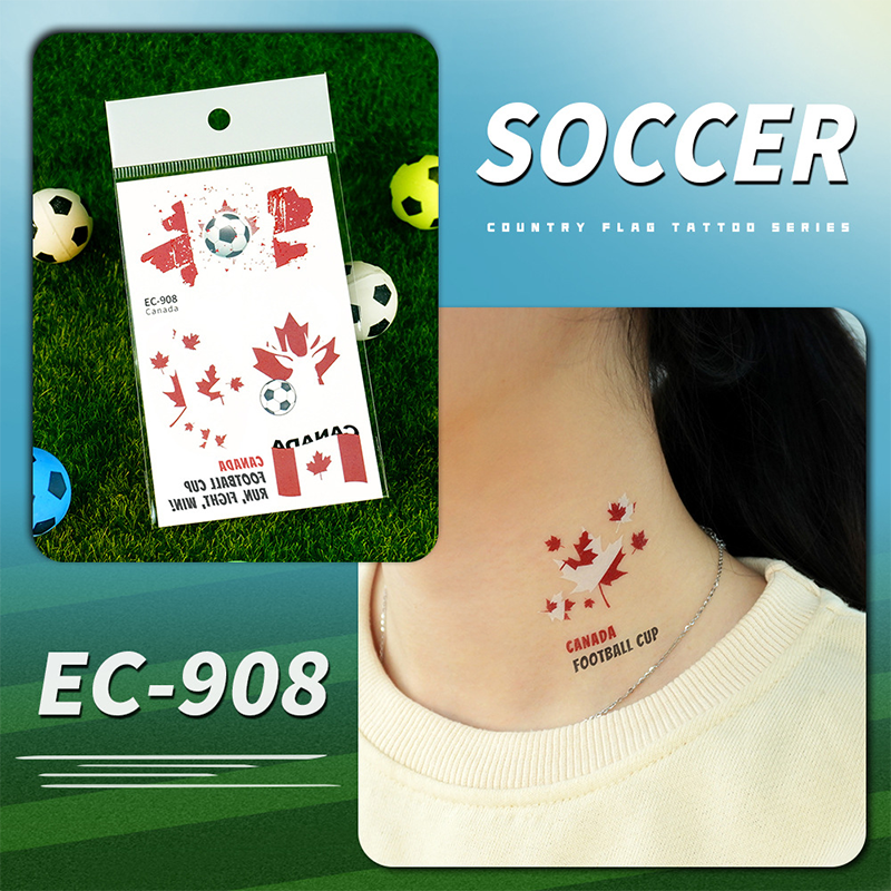 📢📢 50% Rabatt!!!✨⚽ WM 2026 Flaggen-Tattoos | Wasserdichte Temporäre Fußball-Tattoos | Die Saubere Alternative zu Schminke (Gesicht & Körper)