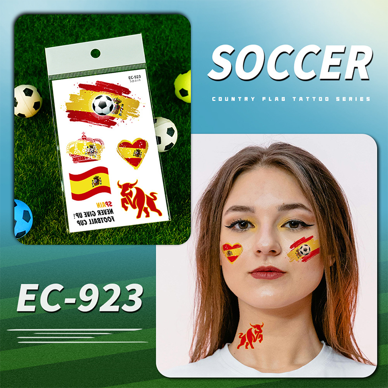 📢📢 50% Rabatt!!!✨⚽ WM 2026 Flaggen-Tattoos | Wasserdichte Temporäre Fußball-Tattoos | Die Saubere Alternative zu Schminke (Gesicht & Körper)