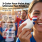 🎁 1+1 GRATIS!! 💥🌟 3-Farben-Flaggen-Gesichtsmalstift für die Weltmeisterschaft ⚽🎨