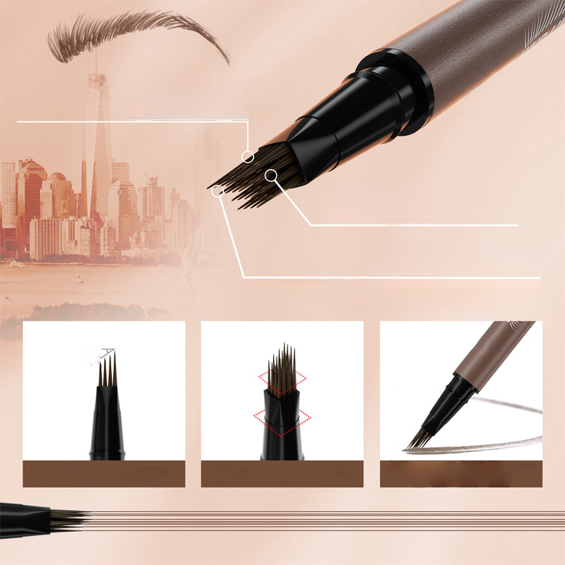 🏆Blitzangebot⚡Über 50.000 verkauft! Nur noch wenige verfügbar!💥💕 2-in-1 wasserfester Flüssig-Augenbrauenstift