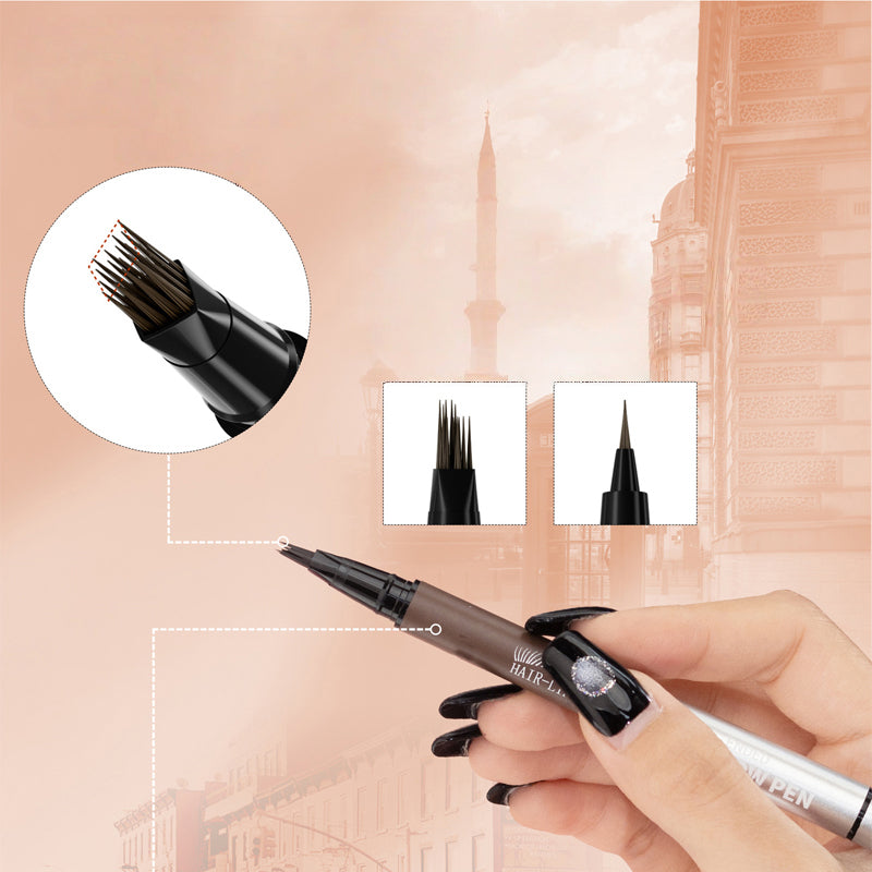 🏆Blitzangebot⚡Über 50.000 verkauft! Nur noch wenige verfügbar!💥💕 2-in-1 wasserfester Flüssig-Augenbrauenstift