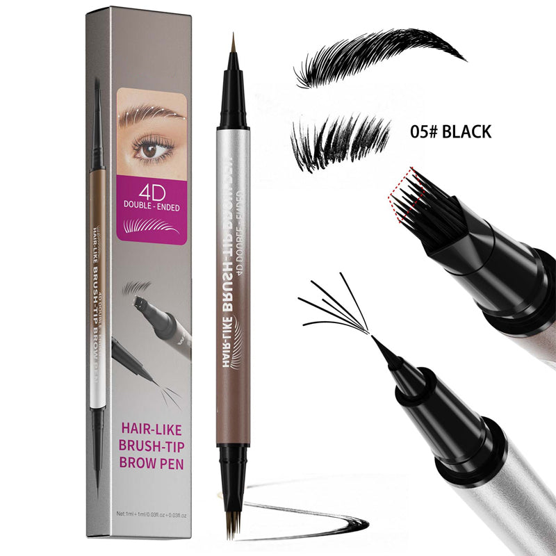 🏆Blitzangebot⚡Über 50.000 verkauft! Nur noch wenige verfügbar!💥💕 2-in-1 wasserfester Flüssig-Augenbrauenstift
